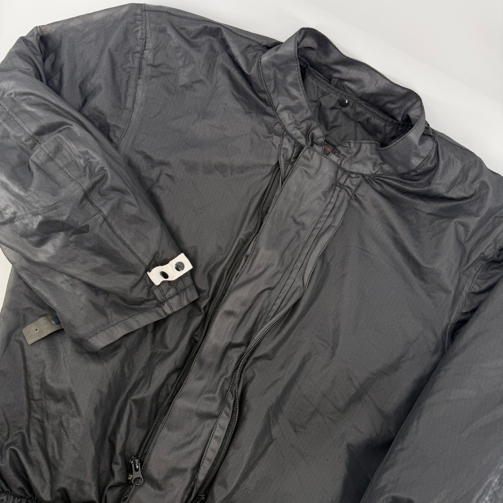 Tourmaster Transition V6 Motorcycle Jacket Liner Mens Small Black Quilted Zip